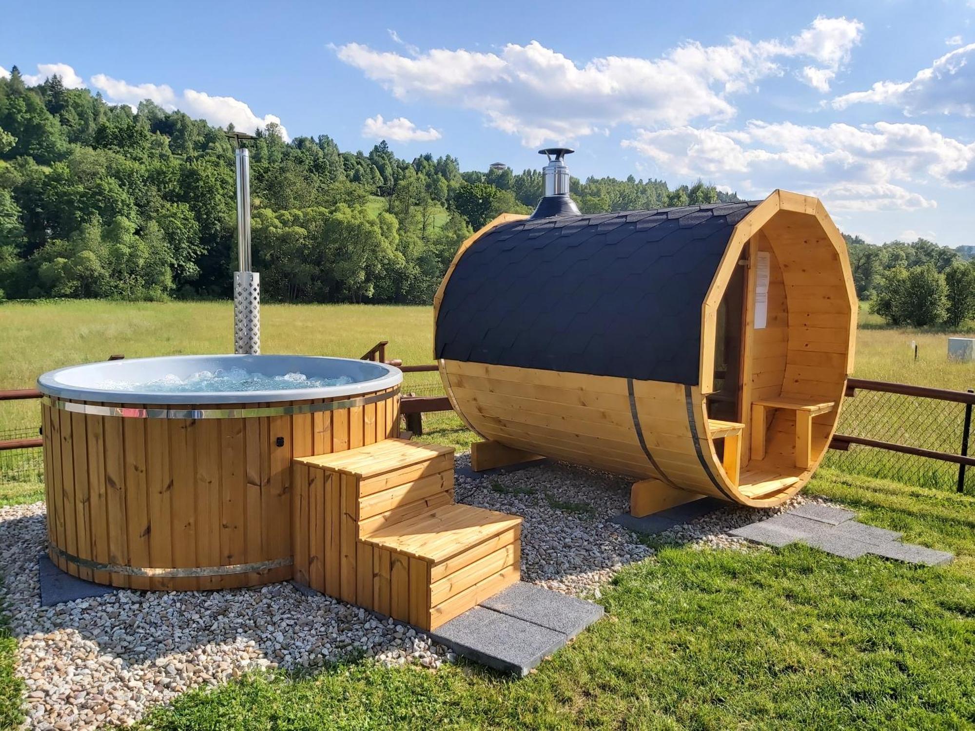 Domek Pod Hajdowka Jordanow Esterno foto