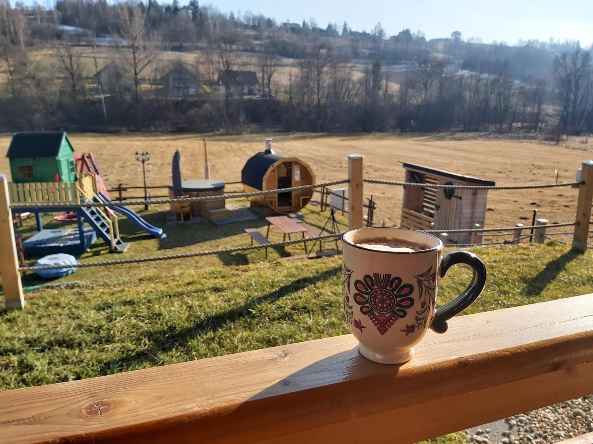 Domek Pod Hajdowka Jordanow Esterno foto